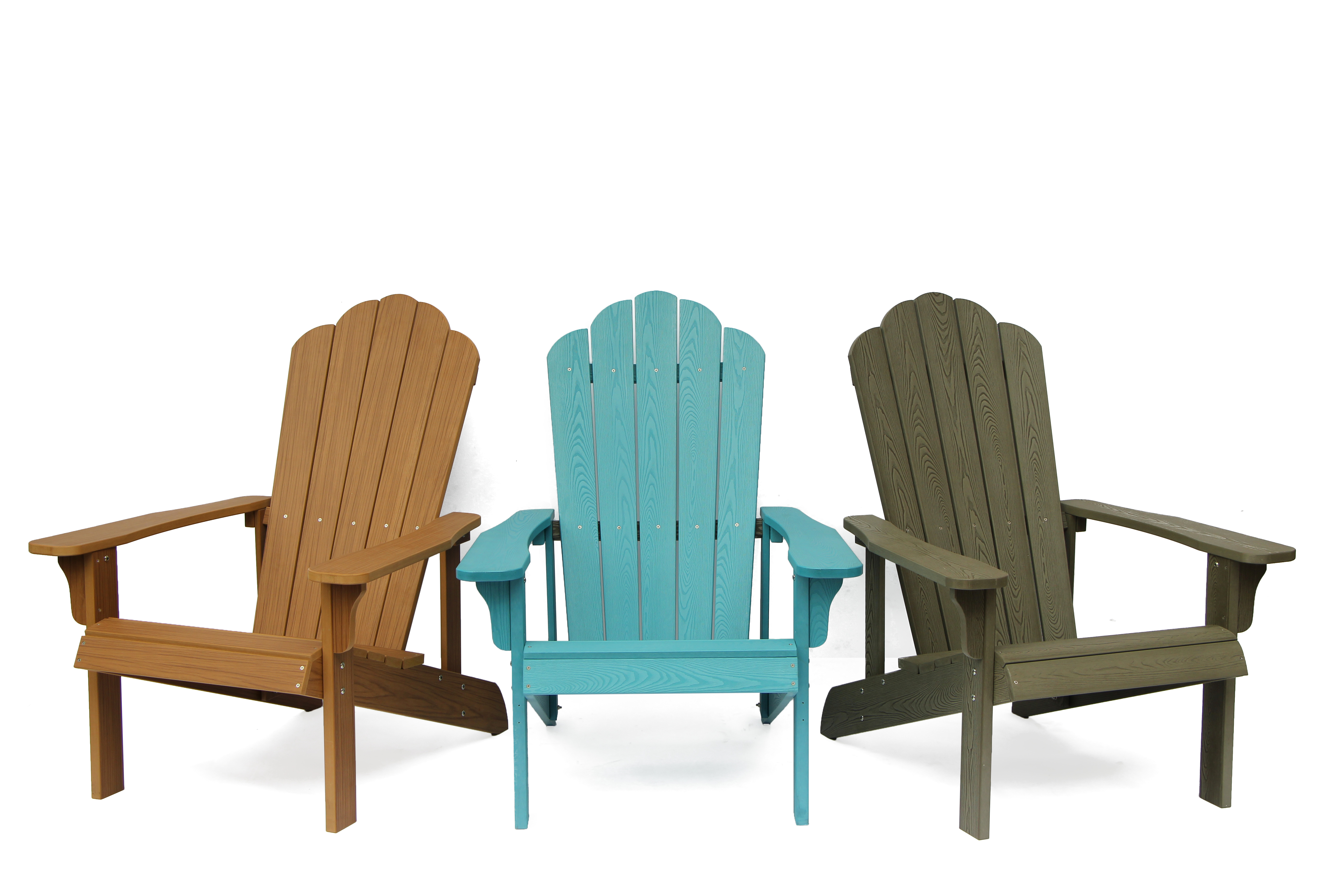 Deep Seating Plastic Wood Adirondack Garden Chair